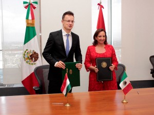 México y Hungría firmaron memorándum