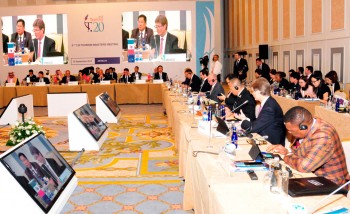 Concluyó la Reunión de Ministros del G-20 en Antalya, Turquía, donde participó el Secretario de Turismo de México, Enrique de la Madrid Cordero.